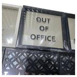 Decorative Wall Art Sign Lot – Live Laugh Love, Wine O’Clock, Out of Office