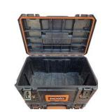 RIDGID Tool Box & Rolling Tool Storage Box Lot