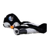 Plush Penguin & Rainbow Snake Stuffed Animal Lot