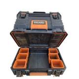 RIDGID Tool Box & Rolling Tool Storage Box Lot