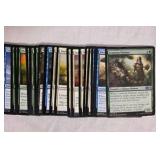 Large Magic The Gathering Card Lot – Sleeved MTG Cards