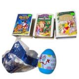 Disney Pixar Build It, Kinder Toy & Vintage Kids Book Lot