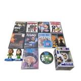 Mixed DVD, Collectibles & Funko Pop Lot – Black Cat, Family Guy, Marvel, Movies