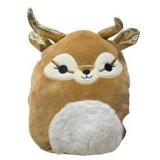 Squishmallows Deer Plush & Purple Dragon Backpack Plush Lot