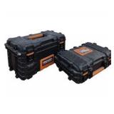 RIDGID Tool Box & Rolling Tool Storage Box Lot