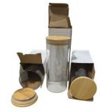 Mixed Kitchen & Household Lot with LifeStraw, Cuisinart Scoops, Pineapple Corer & Canisters