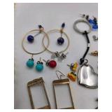 Large Mixed Jewelry Lot With Necklaces, Bracelets, Earrings, Pins & Boxes