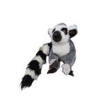 Mixed Plush Toy Lot with Dog, Lemurs, Teddy Bear & Small Stuffed Animals