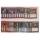 Large Magic The Gathering Card Lot – Sleeved MTG Cards