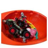 Mixed Kids Toy Lot with Pop Its, Toy Tools, Cars & Small Figures