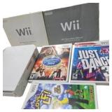 Nintendo Wii Console Bundle with Remotes, Nunchuks, Sensor Bar, Games & Accessories