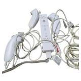 Nintendo Wii Console Bundle with Remotes, Nunchuks, Sensor Bar, Games & Accessories