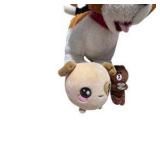 Mixed Plush Toy Lot with Dog, Lemurs, Teddy Bear & Small Stuffed Animals