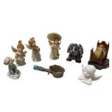 Mixed Angel, Cherub & Decorative Figurine Lot