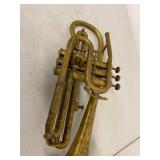 Vintage Brass Cornet & 4-String Ukulele Repair/Display
