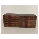 University of Knowledge 12-Volume Hardcover Book Set Vintage Good