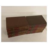 University of Knowledge 12-Volume Hardcover Book Set Vintage Good