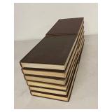 University of Knowledge 12-Volume Hardcover Book Set Vintage Good