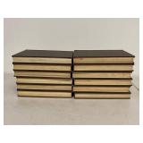University of Knowledge 12-Volume Hardcover Book Set Vintage Good