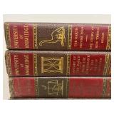 University of Knowledge 12-Volume Hardcover Book Set Vintage Good
