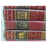 University of Knowledge 12-Volume Hardcover Book Set Vintage Good