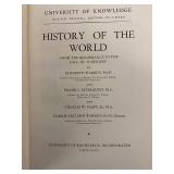 University of Knowledge 12-Volume Hardcover Book Set Vintage Good