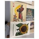 Mixed Lot of 15 Unframed Art Prints Posters & Signed Big-Eye Painting
