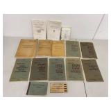 Vintage U.S. Army Military Manuals & Pamphlets 15pc WWII History Lot