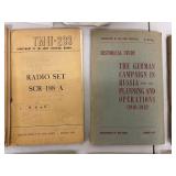 Vintage U.S. Army Military Manuals & Pamphlets 15pc WWII History Lot