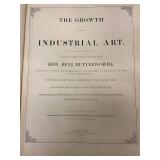 1892 The Growth of Industrial Art Antique Folio Book Poor Binding