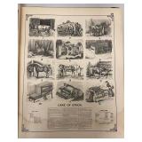 1892 The Growth of Industrial Art Antique Folio Book Poor Binding
