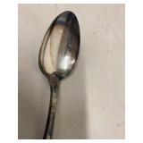 Silverplate Serving Utensil Lot w 1847 Rogers Bros Roll 9 Pc Vintage