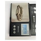 Weima 925 Sterling Silver Marcasite Quartz Wristwatch, Untested