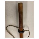 Set of 3 Vintage Wooden Batons Nightsticks Clubs 17-24in Used