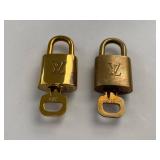 Louis Vuitton Brass Padlock & Key No. 319 Made in France Box