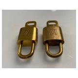 Louis Vuitton Brass Padlock & Key No. 319 Made in France Box