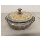 Marlene Slothouber Studio Pottery Covered Casserole Dish Signed
