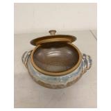 Marlene Slothouber Studio Pottery Covered Casserole Dish Signed