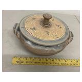 Marlene Slothouber Studio Pottery Covered Casserole Dish Signed