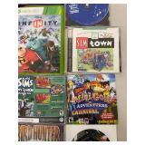 Mixed Video Game & PC Software Collection Xbox 360 Xbox Wii 29 Pc Untested