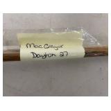 Antique Golf Club Lot Wood Shaft MacGregor Dayton 27 Hickory Era 3 Pc