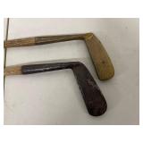 Antique Golf Club Lot Wood Shaft MacGregor Dayton 27 Hickory Era 3 Pc