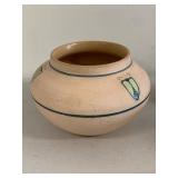4 Vintage Studio Art Pottery Bowls Vase Roseville Flower Frog Southwest Style