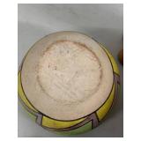 4 Vintage Studio Art Pottery Bowls Vase Roseville Flower Frog Southwest Style