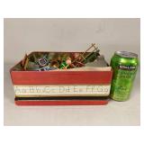 Vintage Little People Accessory Lot in Mary Engelbreit Tin Good