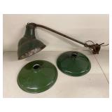 Vitrite Mfg Co Industrial Gooseneck Barn Light w 2 Extra Shades
