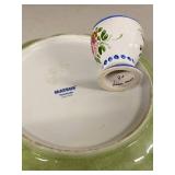 Mateus Portugal & Moustiers France Pottery Plate Bowl Mixed Lot 13 Pc