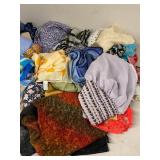 Mixed Womenâs Fashion Scarves Lot Assorted Prints Colors Pre-Owned