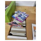 Vintage Baseball Card Collection in Box - Mixed Brands