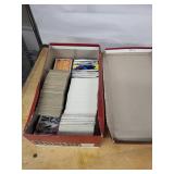 Topps NFL Football Cards Box - Vintage 1980s-1990s Bulk Collection
